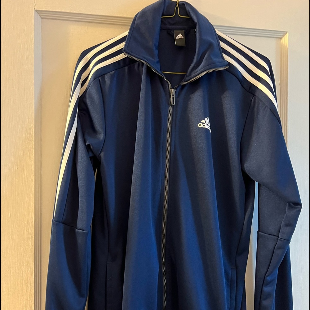 Adidas light weight jacket for men/teens.